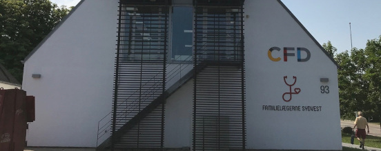 Facaden på hus (Aalborgkontoret)