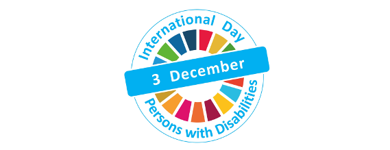 Logoet for den internationale handicapdag.